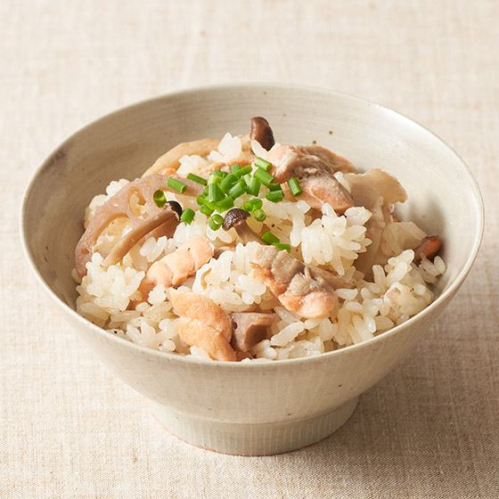 三文魚雜菌味噌牛油飯素 （2嘜份量）