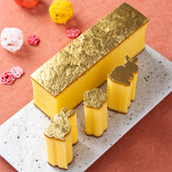 金箔蜂蜜蛋糕 兔年特別版 賞味期限5/2