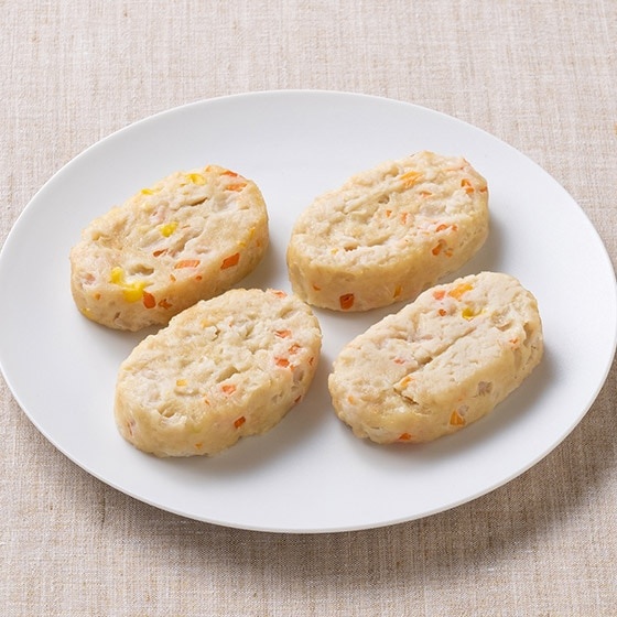 加入3種蔬菜 鬆軟魚肉迷你漢堡