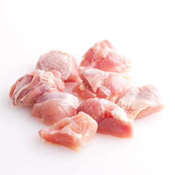 於北海道健康飼養 北海道白雞切塊雞腿肉
