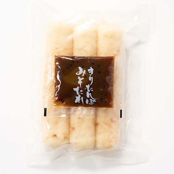 秋田鄉土料理　田樂味噌米飯糰子（3條）