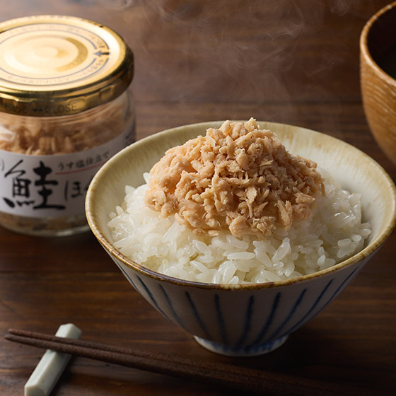天然阿拉斯加產 香烤三文魚碎（甜鹽）