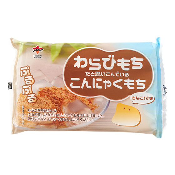 軟糯Q彈！蕨餅風蒟蒻麻糬（附黃豆粉）