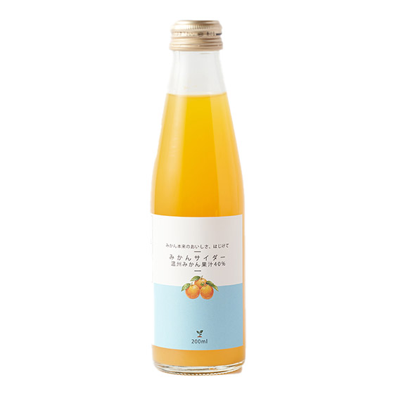愛媛縣產溫州蜜柑清爽汽水200ml