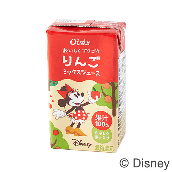 【+3元熊本募款】＜Minnie Mouse＞蘋果＆白提子混合果汁