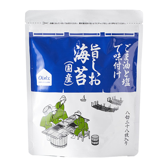 【+3元熊本募款】芝麻油和鹽調味　美味鹽味海苔