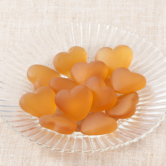使用甜菜糖！百年蜂蜜軟糖 檸檬味