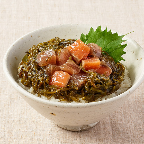 海帶根、粒粒櫻鱒&吞拿魚剌身海鮮丼材料包