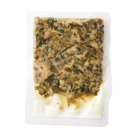 只需攪拌即可 鯖魚阿蘇高菜飯素