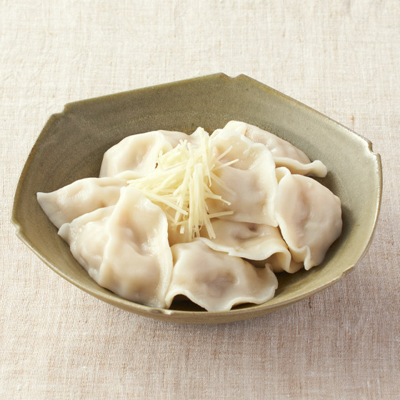 不含大蒜!清爽怡人 彈牙生薑水餃