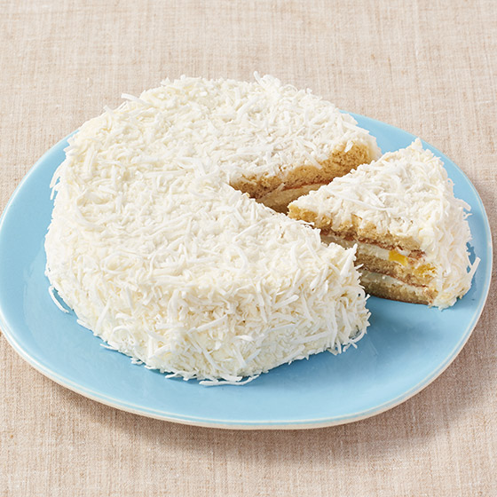 溫和甜味!鬆軟椰子蛋糕