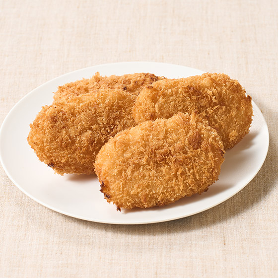 享受鮮炸的香脆口感！ 吉列炸蝦餅