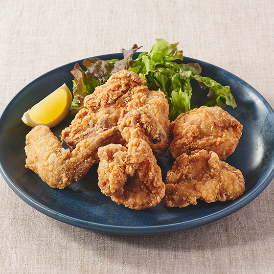 可以享受各種部位！帶骨炸雞