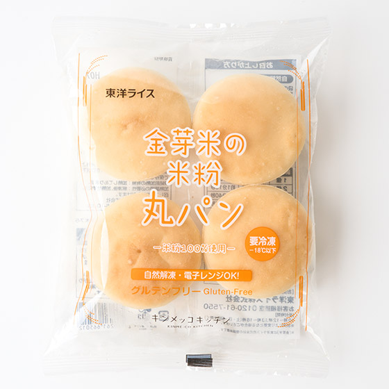 使用金芽米米粉！微波爐即做鬆軟綿糯米粉圓麵包
