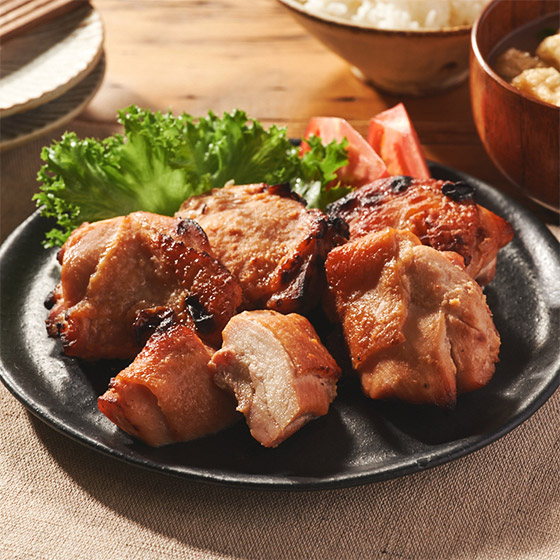 微波爐加熱！日本國產雞腿肉西京燒