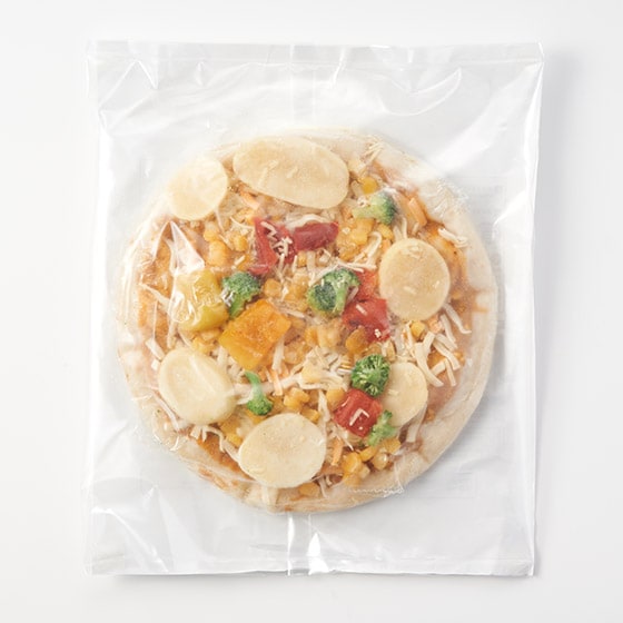 5種彩色蔬菜溫和咖哩Pizza