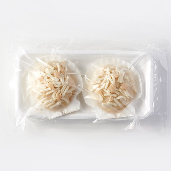 簡單加熱即可！正宗焗烤帆立貝(2個)