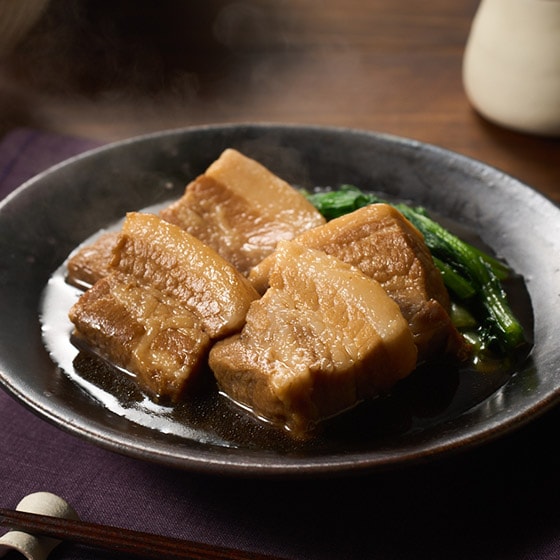 隔水加熱！軟嫩豚肉角煮