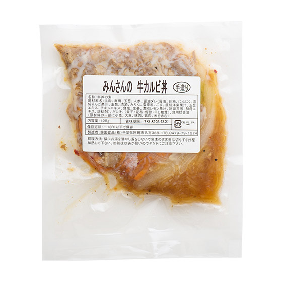 熱水加熱OK！韓式牛小排丼材料包