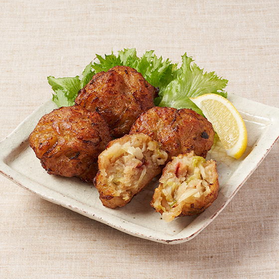 微波爐簡易!小樽名物Q彈章魚炸丸子