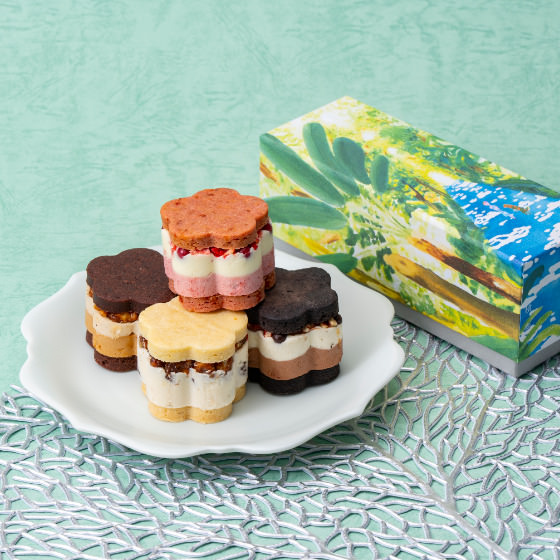 四重奏般的藝術 風韻奶油夾心餅乾禮盒