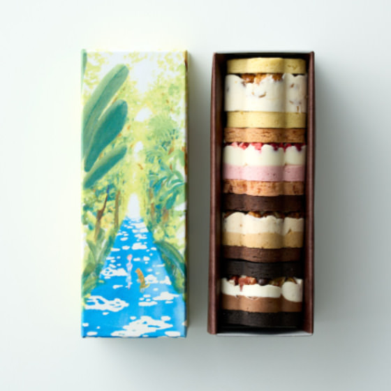 四重奏般的藝術 風韻奶油夾心餅乾禮盒