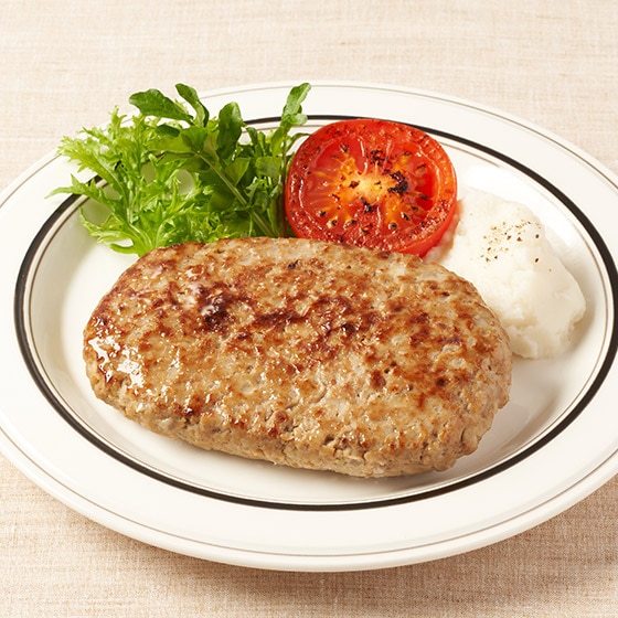 足料份量 大滿足漢堡扒200g