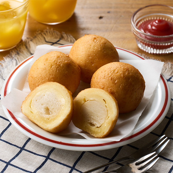 叮叮即食 魚肉美式炸熱狗