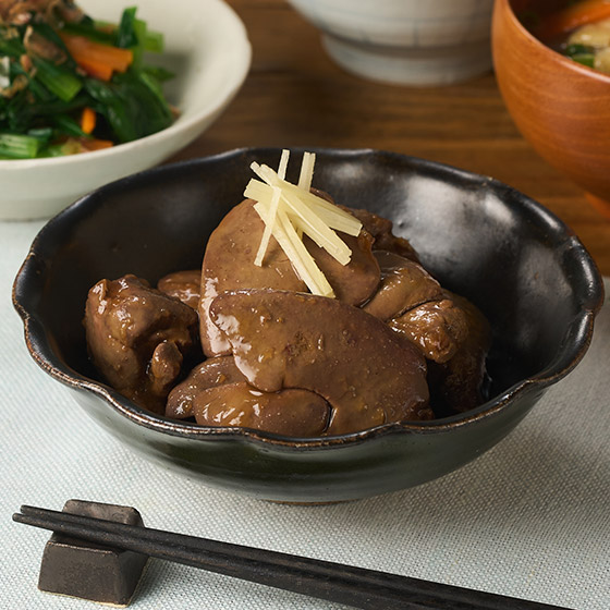 滑嫩口感！新潟縣產越之雞肝燉煮