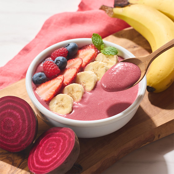 【不使用砂糖】在家享用！紅菜頭奶昔