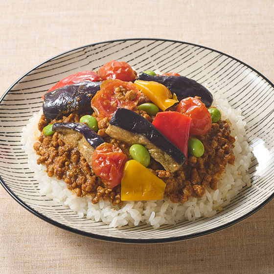 微波爐簡易配菜！香料飄香乾咖喱