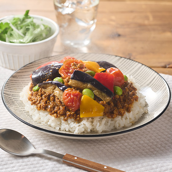 微波爐簡易配菜！香料飄香乾咖喱