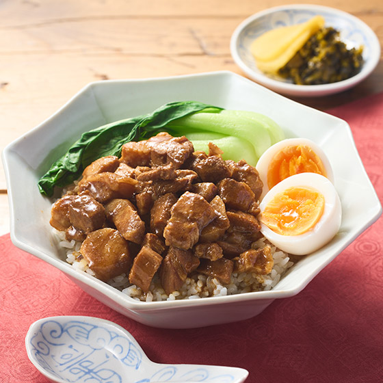 用熱水加熱！正宗台灣滷肉飯