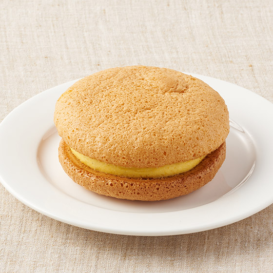 鬆化柔軟！法式海綿小蛋糕（南瓜味）