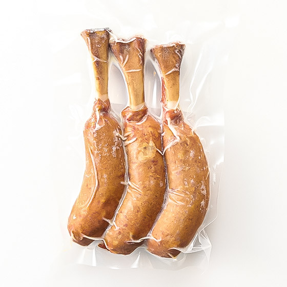 使用日本國產豬肉！無醃製劑帶骨香腸（3條裝）