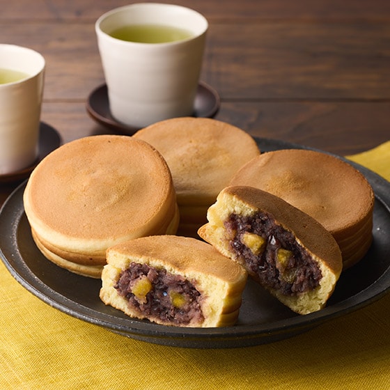 奥能登農園　能登栗子今川燒（粒豆沙）4個