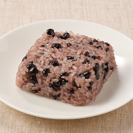 微波爐輕鬆享用！黑豆黑米糯米飯 125g