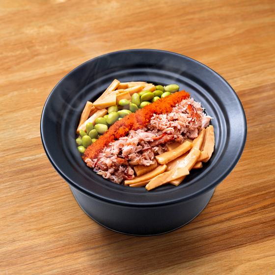松葉蟹肉枝豆炊飯(每餐$60/共2人份)