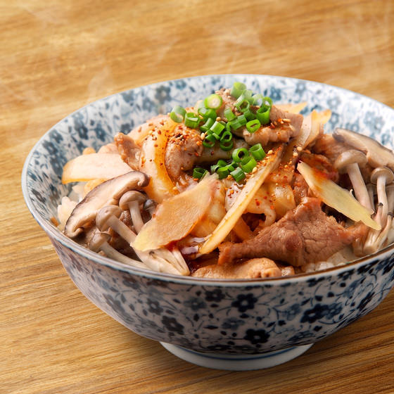 日式鮮菇生薑燒豬肉丼(每餐$59x2包)