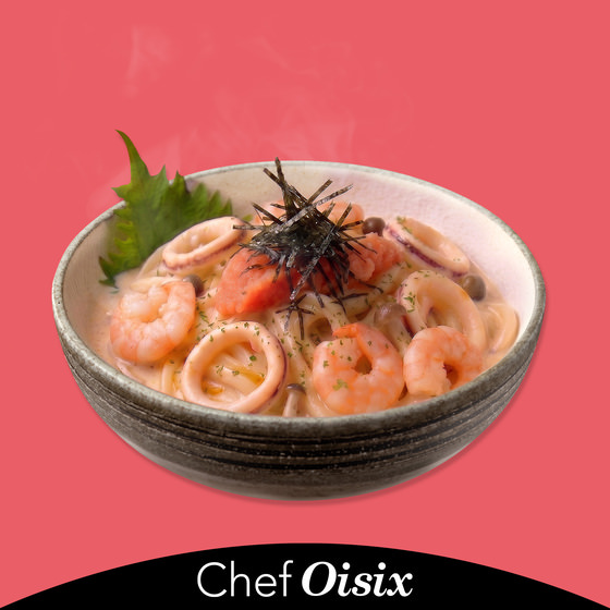 海鮮明太子忌廉烏冬醬(每餐$64x2包)