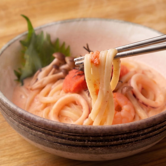 海鮮明太子忌廉烏冬醬(每餐$64x2包)