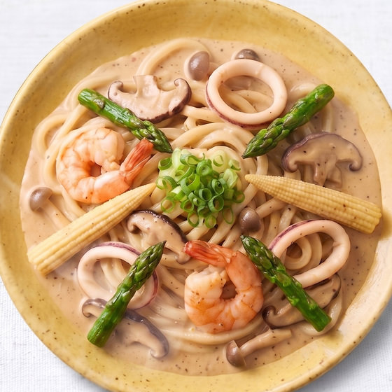 蝦香白味噌忌廉烏冬醬(每餐$64x2包)