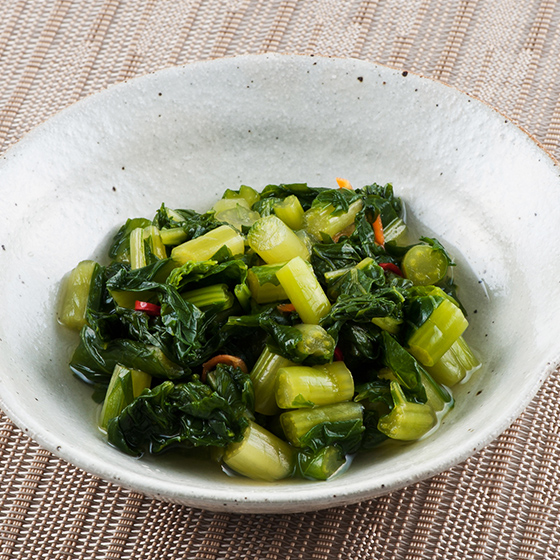 【賞味期短】佐酒送飯一流 淺漬醃野澤菜 （東京都製）
