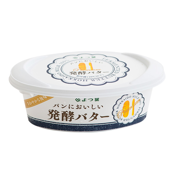 清新微酸味道 北海道四葉發酵牛油 100g （北海道製）