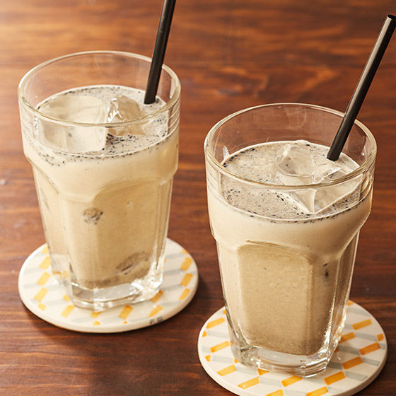 配牛乳最美味 黑芝麻黄豆粉(大阪府産) 