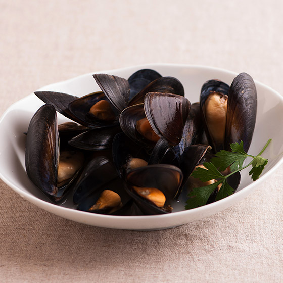 意粉焗飯不能少 廣島連殼青口（9-12隻）