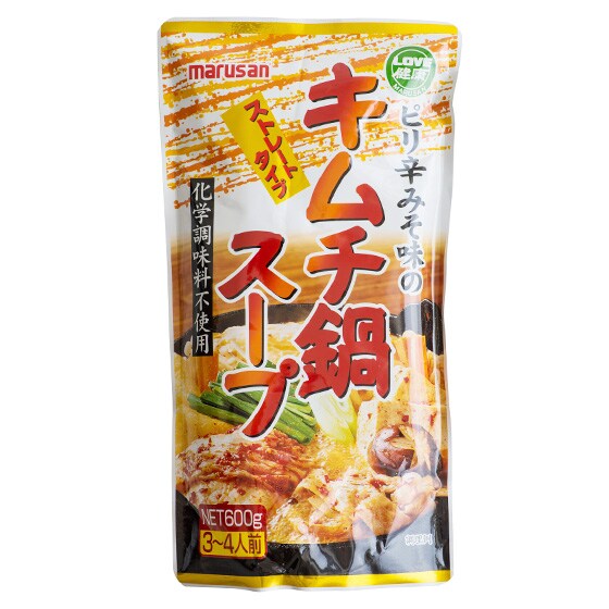 微辣味噌泡菜火鍋湯底 3-4人份 600g （愛知縣製）