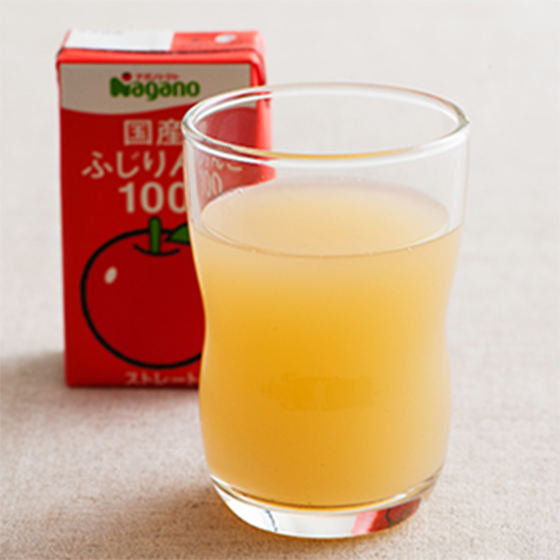 100%原汁原味 日本国産富士蘋果汁 125ml （山梨縣産）