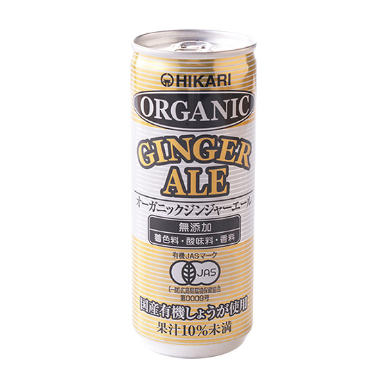 炎夏必備 有機Ginger Ale 薑汁汽水 250ml （廣島縣製）