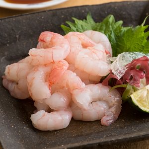 甜味非常突出 可生食甜蝦刺身 80g （鹿兒島縣製）